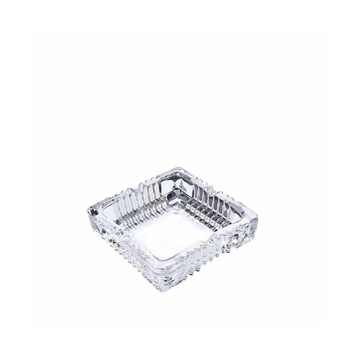 SQUARE GLASSS ASHTRAY 15X15 | ΕΞ-ΑΝ