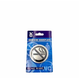 ROUND SIGNAGE M.80 "NO SMOKING" | ΕΞ-ΑΝ