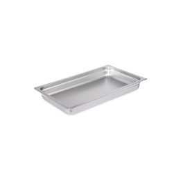 Container Gastro 1/1 6,5 Cm Depth Inox. Professional Gastronorm Container Ideal For Food Preparation, Storage And Service In Com