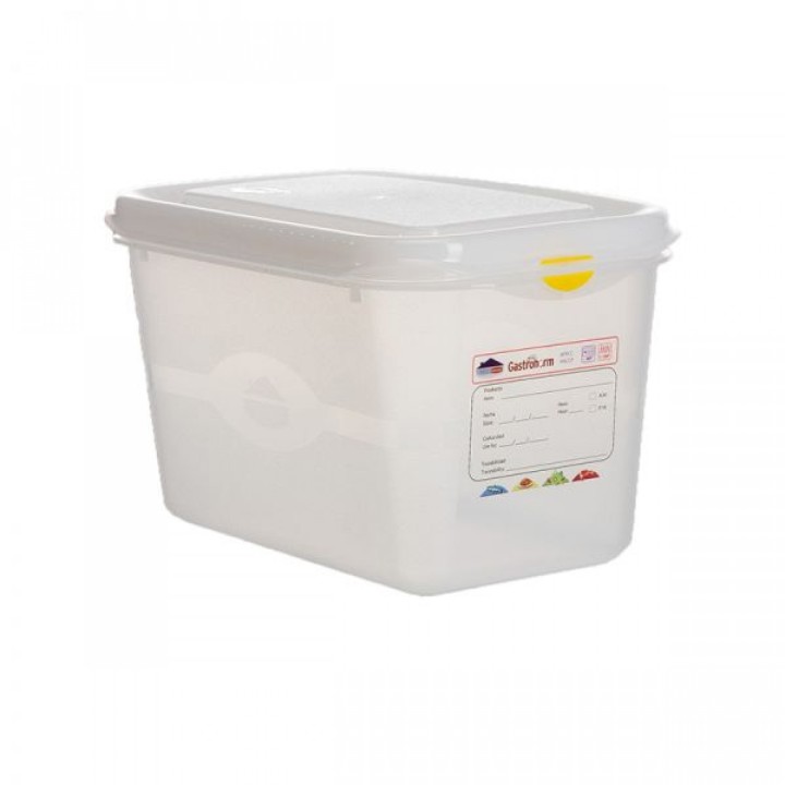 DENOX POLYPROPYLENE GASTRONORM CONTAINER 1/4 (GN 1/4) 100mm DEPTH | ΕΞ-ΑΝ