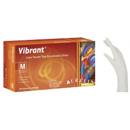 ΓΑΝΤΙΑ LATEX AURELIA VIBRANT ΑΣΠΡΑ ΧΩΡΙΣ ΠΟΥΔΡΑ X-LARGE | ΕΞ-ΑΝ