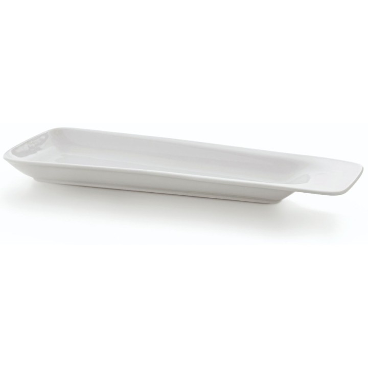Narrow Long Platter 35Χ12 Asymmetric. Professional Product Suitable For Restaurants, Hotels And Hospitality Environments. | ΕΞ-Α