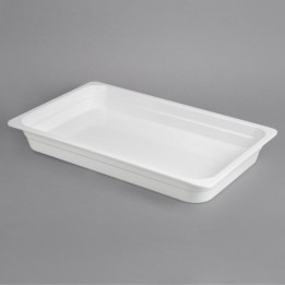 G/N Porcelain Container 1/1 6,5 Cm Depth. Professional Gastronorm Container Ideal For Food Preparation, Storage And Service In C