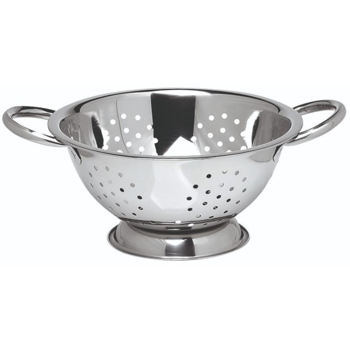 DEEP STAINLESS STEEL COLANDER Ø34 cm | ΕΞ-ΑΝ