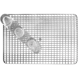 PLASTIC MAT 53.5×33.5 GREY RIBBED | ΕΞ-ΑΝ