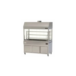 ROASTER TRIPLE AXIS CHARCOAL GRILL WITH CABINET LG94 | ΕΞ-ΑΝ