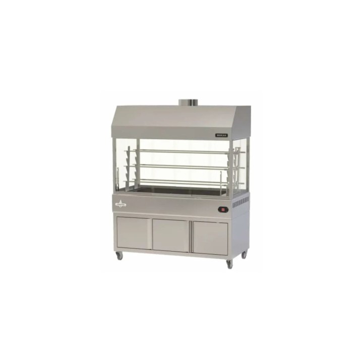 ROASTER TRIPLE AXIS CHARCOAL GRILL WITH CABINET LG94 | ΕΞ-ΑΝ