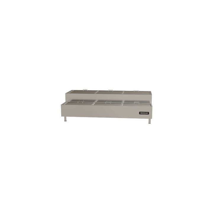 ΣΧΑΡΙΕΡΑ ΚΑΡΒΟΥΝΟΥ ΔΙΠΛΗ 1800Χ600Χ440mm CGD6 ROASTER | ΕΞ-ΑΝ