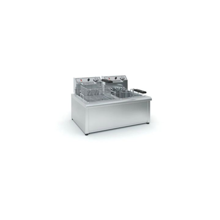 DOUBLE DEEP FRYER Φ1002 (2X3800W/230V) | ΕΞ-ΑΝ