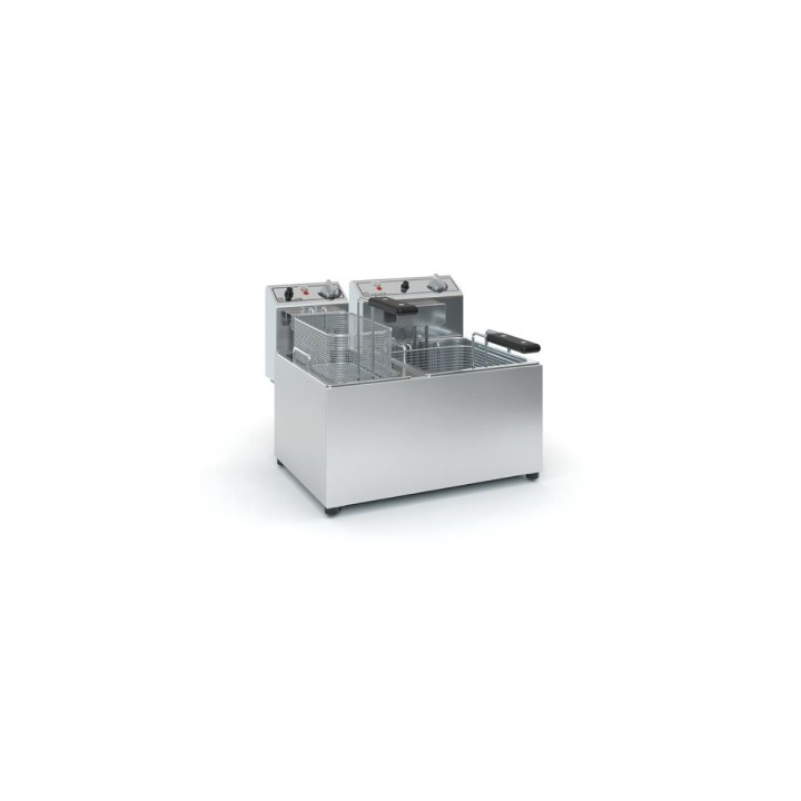 DOUBLE DEEP FRYER Φ1007 380 (1X2700W/230V & 1X4500W/380V) | ΕΞ-ΑΝ
