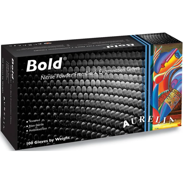 ΓΑΝΤΙΑ BOLD ΜΑΥΡΑ ΝΙΤΡΙΛΙΟΥ ΧΩΡΙΣ ΠΟΥΔΡΑ XX-LARGE 100τεμ | ΕΞ-ΑΝ
