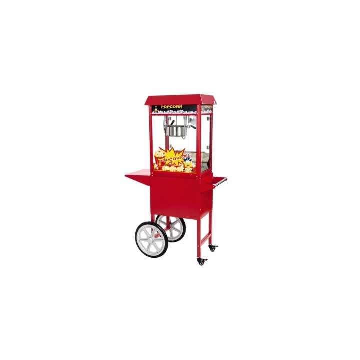 Μηχανή Popcorn 150g /1350W CE140-123 ΣΕΤ με καρότσι | ΕΞ-ΑΝ