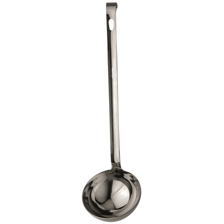 Deep Stainless Steel Spoon Ø 11 Cm 1.5Mm Thickness. Professional Kitchen Tool Designed For Everyday Use In Commercial Kitchens. 
