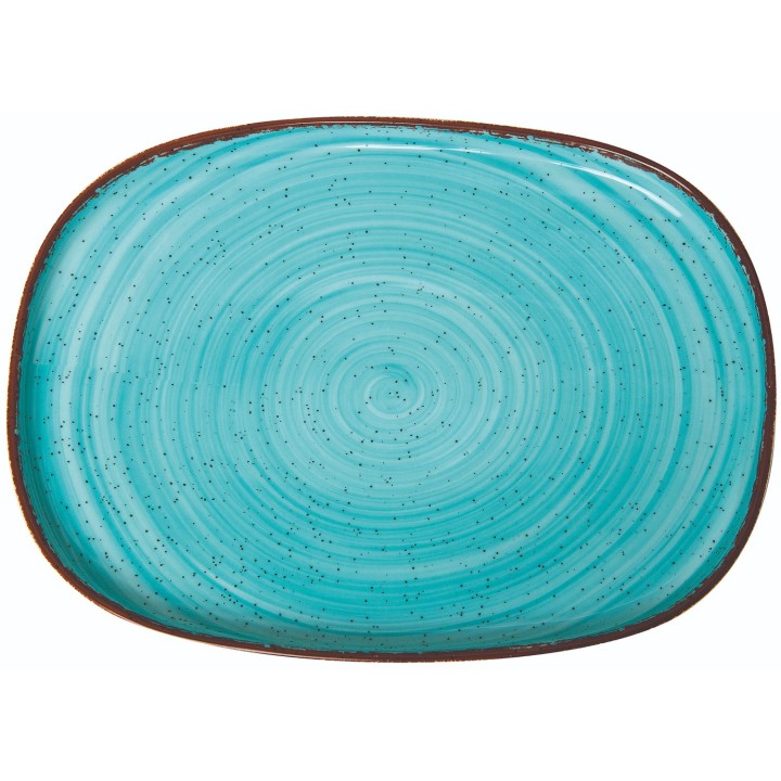 ΠΙΑΤΕΛΑ ΕΠΙΠΕΔΗ ΟΒΑΛ TIFFANY 26 x 18 CM. | ΕΞ-ΑΝ