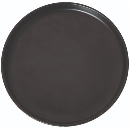 Flat Plate Sandstone Black 27 Cm. Professional Product Suitable For Restaurants, Hotels And Hospitality Environments. | ΕΞ-ΑΝ