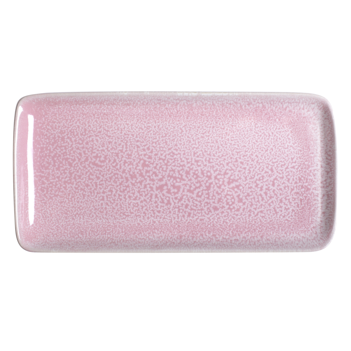 ΠΙΑΤΕΛΑ PINK REACTIVE GLAZE 28x14CM. | ΕΞ-ΑΝ