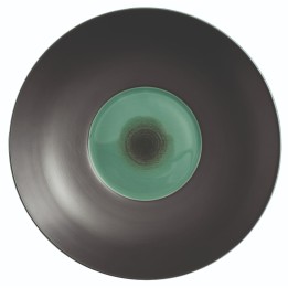 Deep Plate Ekate Opal Green 30,5Cm Le Coq Ιταλιας. Professional Product Suitable For Restaurants, Hotels And Hospitality Environ