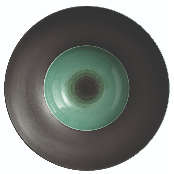 Deep Plate/Pasta Ekate Opal Green 29Cm Le Coq Ιταλιας. Professional Product Suitable For Restaurants, Hotels And Hospitality Env