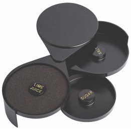 ΡΙΜΕΡ ΜΑΡΓΑΡΙΤΑΣ 20x7 CM ABS ΜΑΥΡΟ. | ΕΞ-ΑΝ