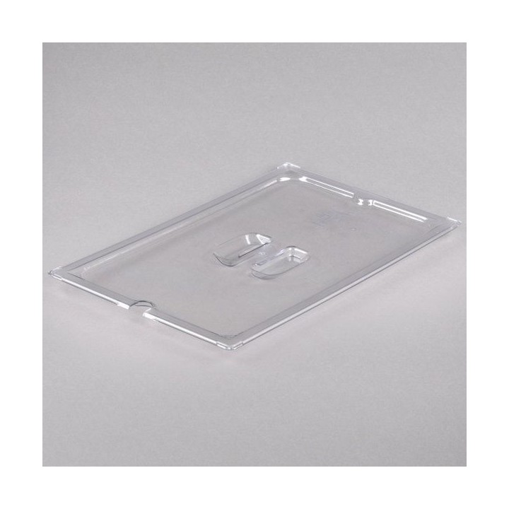 Lid Gastro 1/1 Notched Polycarbonate. Professional Gastronorm Container Ideal For Food Preparation, Storage And Service In Comme