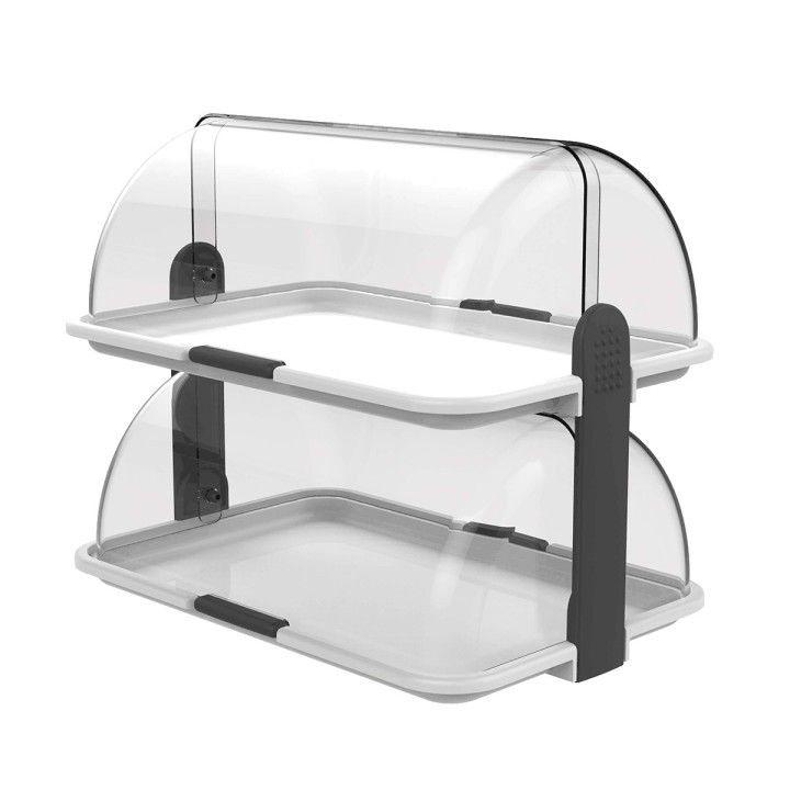 Display Case Denox Premiere Double 46,5 X 31 X 41 Cm. Professional Product Suitable For Restaurants, Hotels And Hospitality Envi