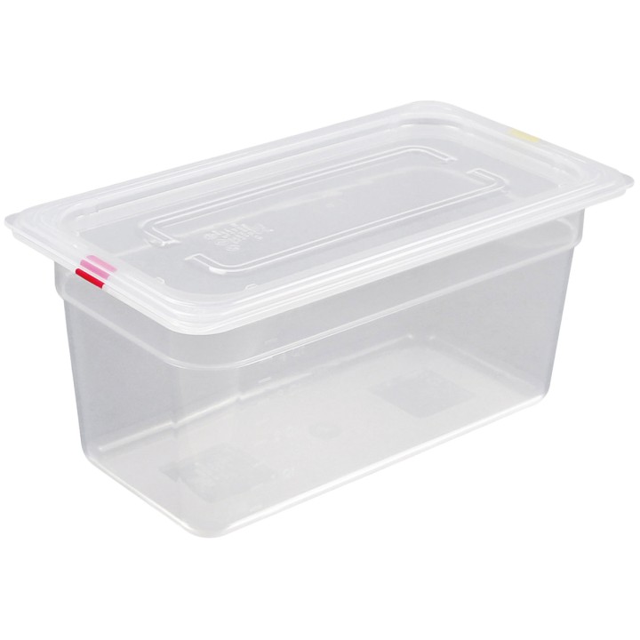 Airtight Food Container Pp Gn 1/3 Depth 15Cm 4Lt. Professional Product Suitable For Restaurants, Hotels And Hospitality Environm
