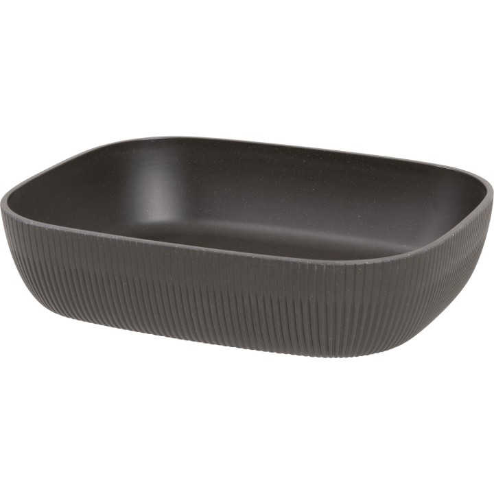 ΜΠΩΛ TRACE BLACK GN 1/2 32,5 x 26,5 x 7,5 CM 4420 ML ΜΕΛΑΜΙΝΗΣ ΚΙΝΑΣ. | ΕΞ-ΑΝ
