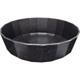 ΜΠΩΛ ΣΤΡΟΓΓΥΛΟ SPOTS BLACK Ø25 x 8,4 CM 2400ML ΜΕΛΑΜΙΝΗΣ ΚΙΝΑΣ. | ΕΞ-ΑΝ