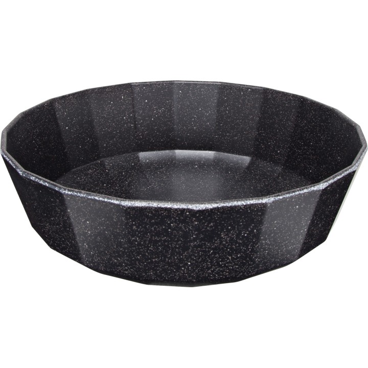 ΜΠΩΛ ΣΤΡΟΓΓΥΛΟ SPOTS BLACK Ø25 x 8,4 CM 2400ML ΜΕΛΑΜΙΝΗΣ ΚΙΝΑΣ. | ΕΞ-ΑΝ