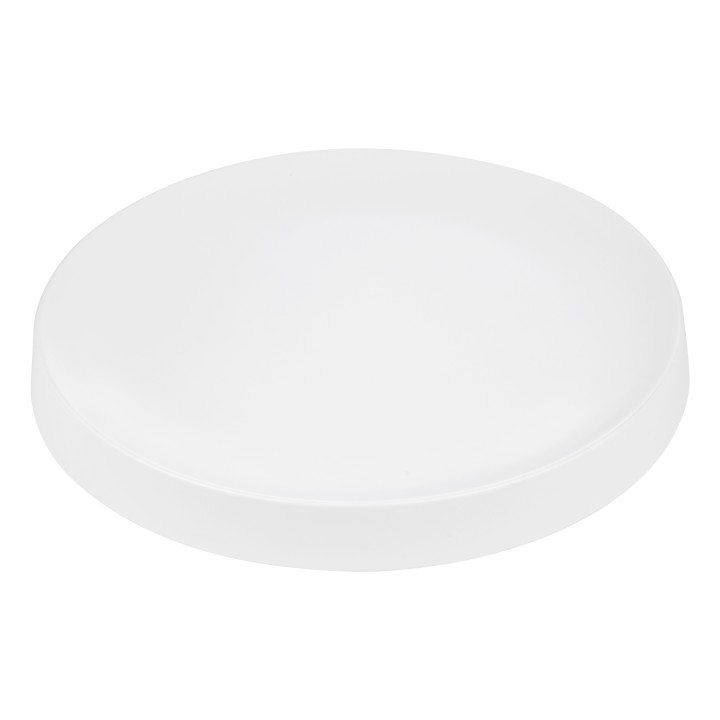 ΠΙΑΤΕΛΑ ARTEFORM WHITE ΣΤΡΟΓΓΥΛΗ Ø28x3 CM ΜΕΛΑΜΙΝΗΣ ΚΙΝΑΣ. | ΕΞ-ΑΝ