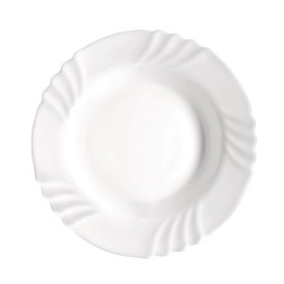 ΠΙΑΤΟ ΒΑΘΥ ΟΠΑΛΙΝΑΣ EBRO 24 CM TEMPERED BORMIOLI ROCCO. | ΕΞ-ΑΝ
